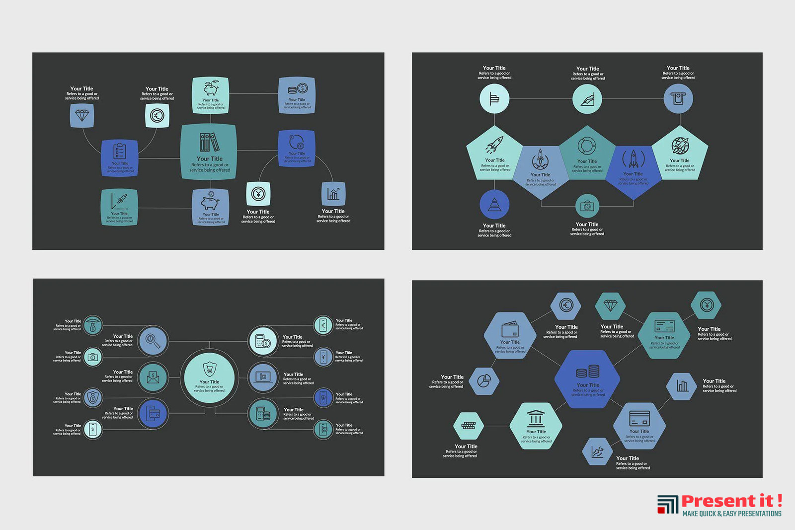 Mindmap Infographics Templates