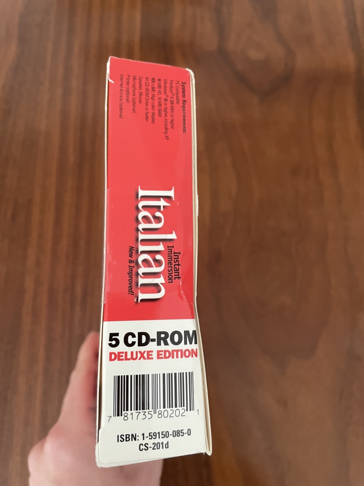 TOPICS Entertainment Instant Immersion Italian Language 5 CD Set