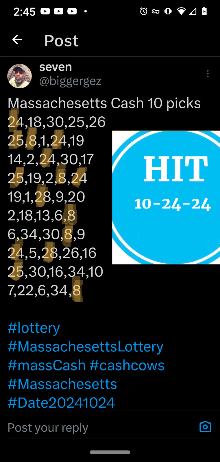 massachusetts Mass Cash Lottery Numbers software DVD for Windows 7 & 8 & 10