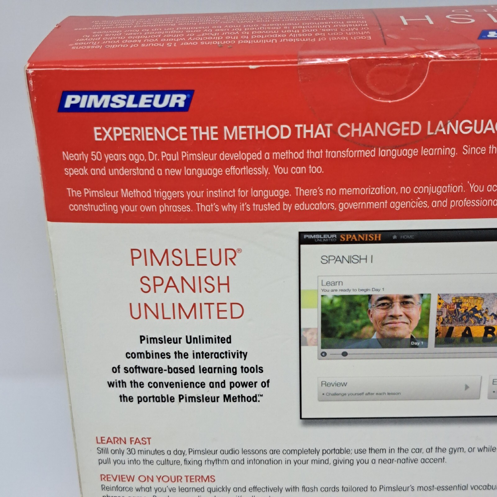 NEW Sealed Pimsleur Unlimited SPANISH Language Level 1 ***Read Description***