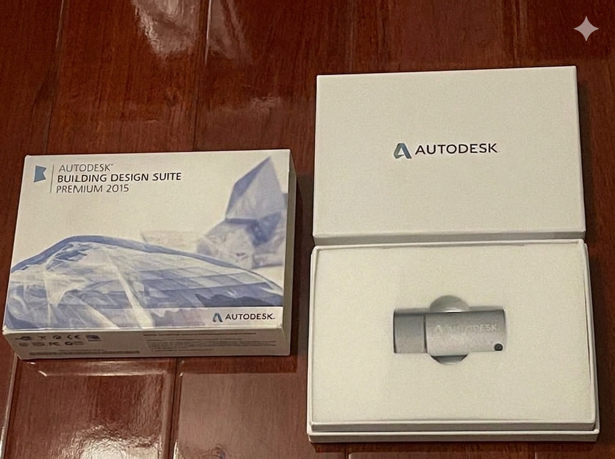 Autodesk Building Design Suite Premium 2015 Physical Box /USB/DVD Collectiable