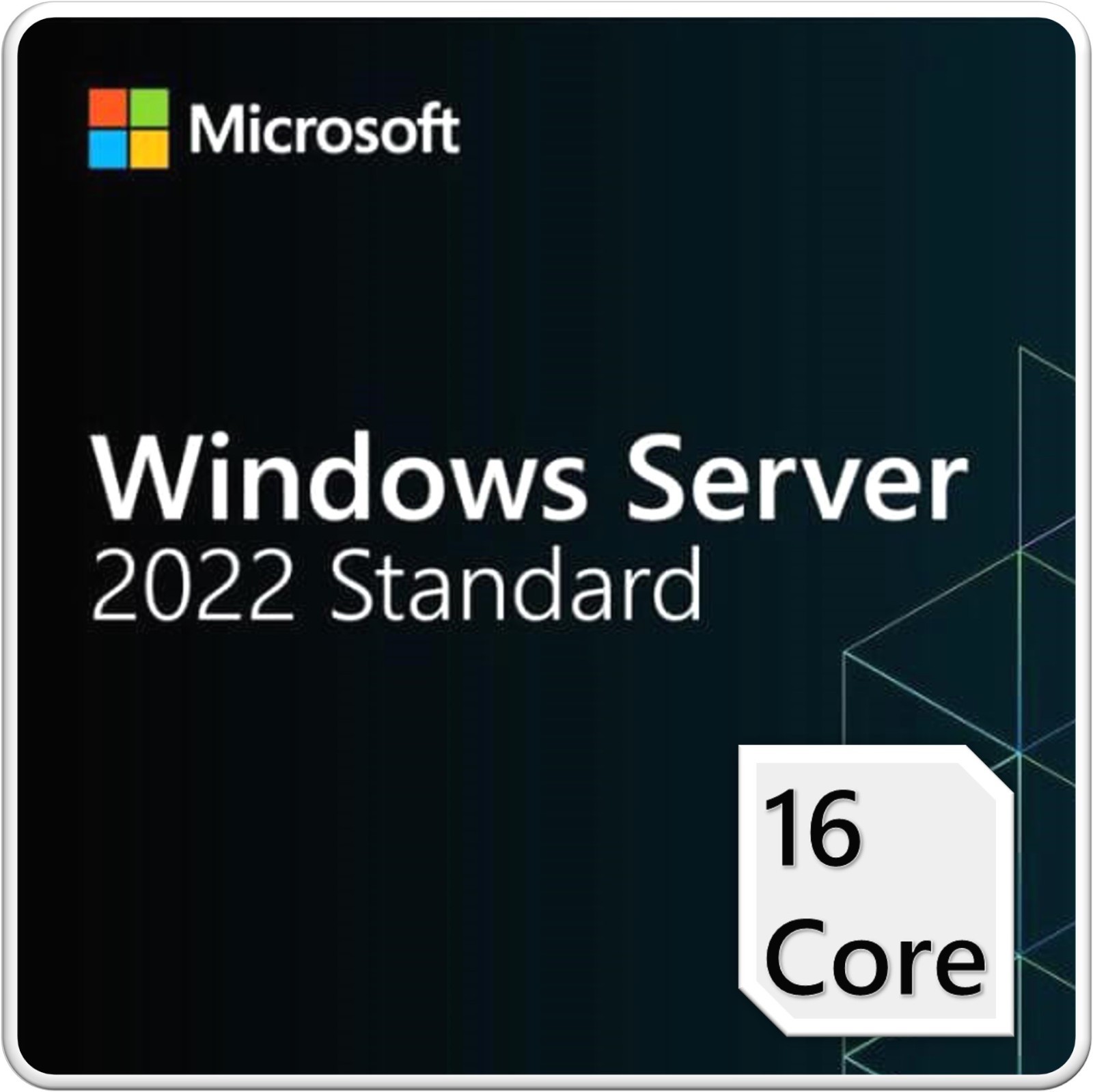 Windows Server 2022 Standard Edition – (16 – 48 Core Choice) License