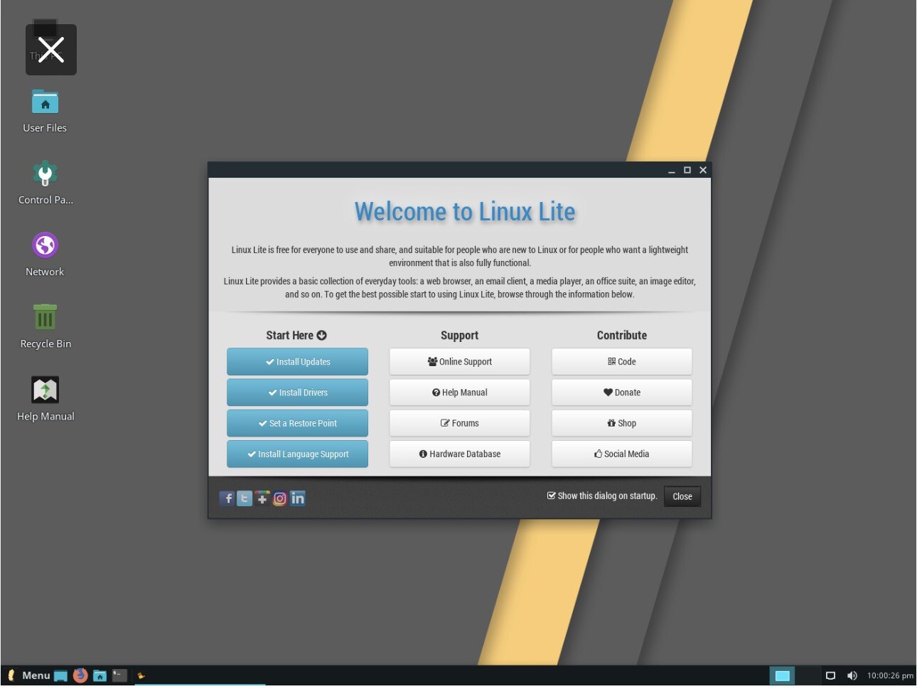 Linux Lite USB KEY 64 Bit Canada Economy
