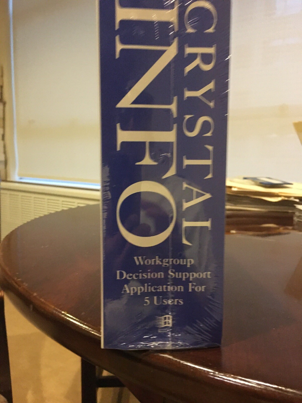 NEW 5 Users Crystal Info Version 4.5. Shrink Wrapped. NFR.