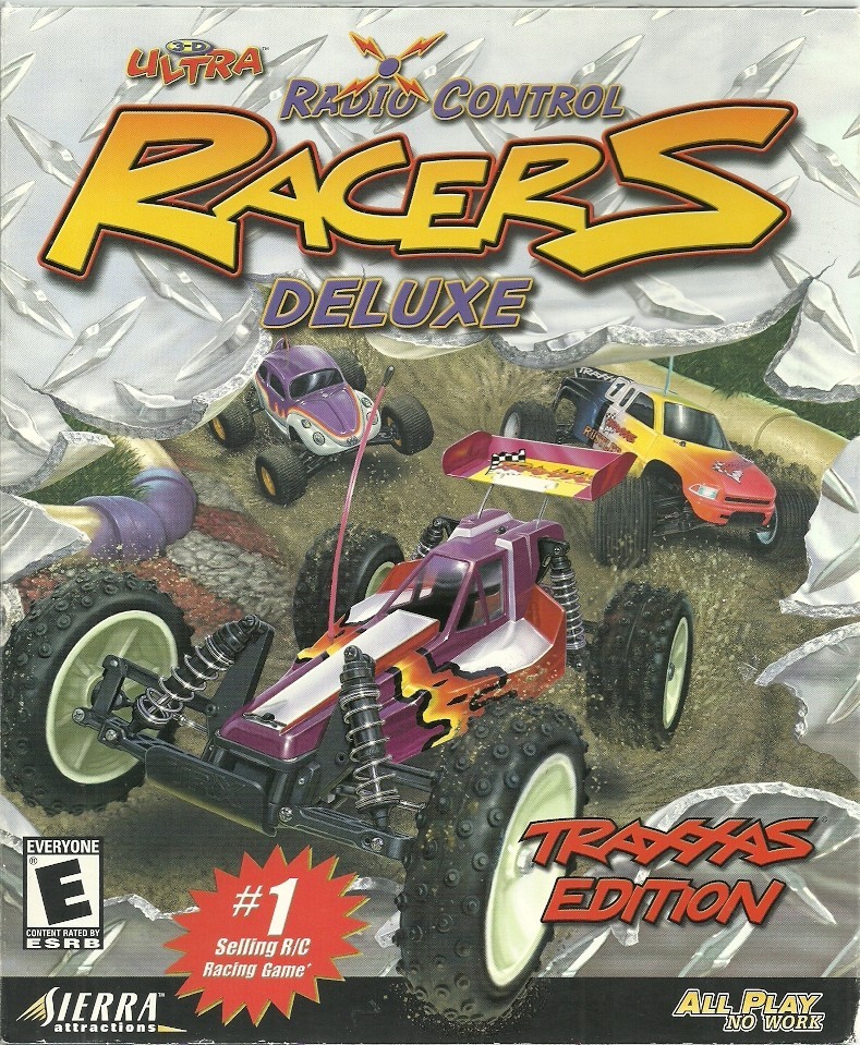3D Ultra Radio Control Racers PC CD ROM Remote Control Car Track Racing Game