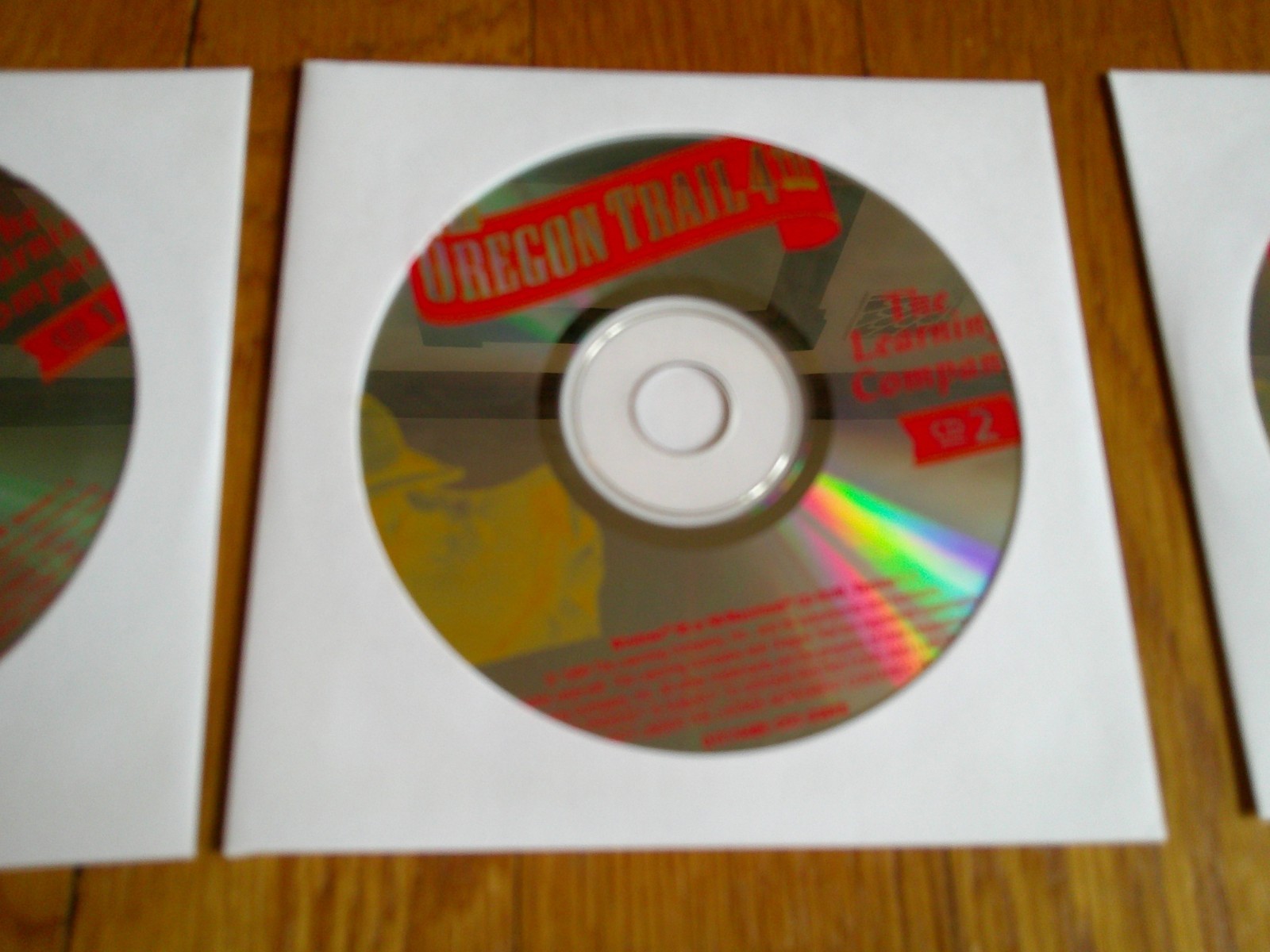 The Oregon Trail 4th Edition The Learning Company for PC – 3 CD ROM set 1999