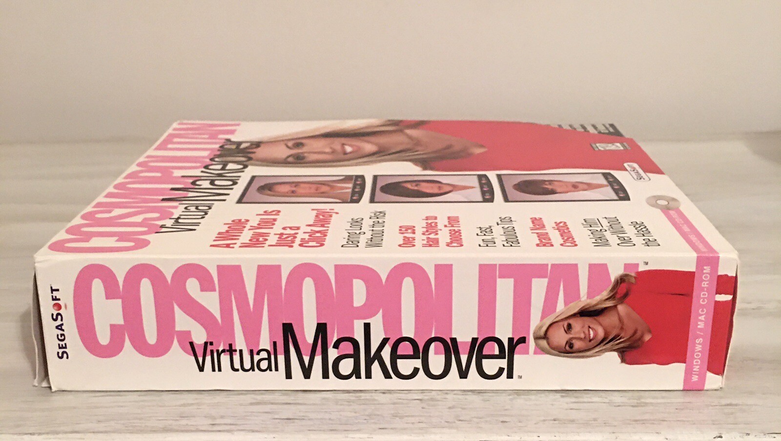 1997 Cosmopolitan Virtual Makeover & 1998 Style Pack 1 CD Set by SegaSoft