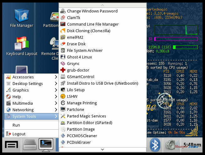 ULTIMATE COMPUTER REPAIR / DATA / PASSWORD / VIRUS / RECOVERY – SYSTEM RESCUE CD