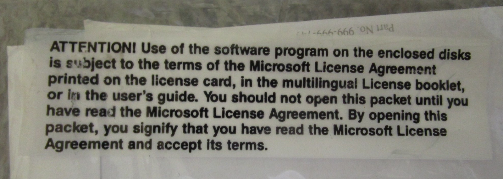 Microsoft Visual Basic Standard Edition DOS Version 1 5.25″ floppys NOS
