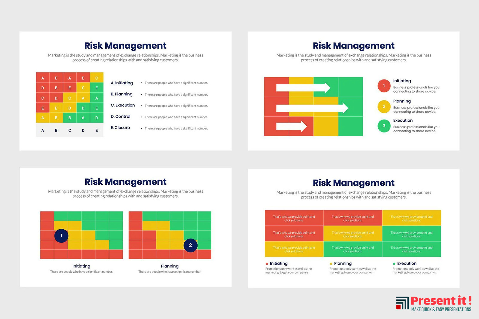 Risk Management Infographic Template