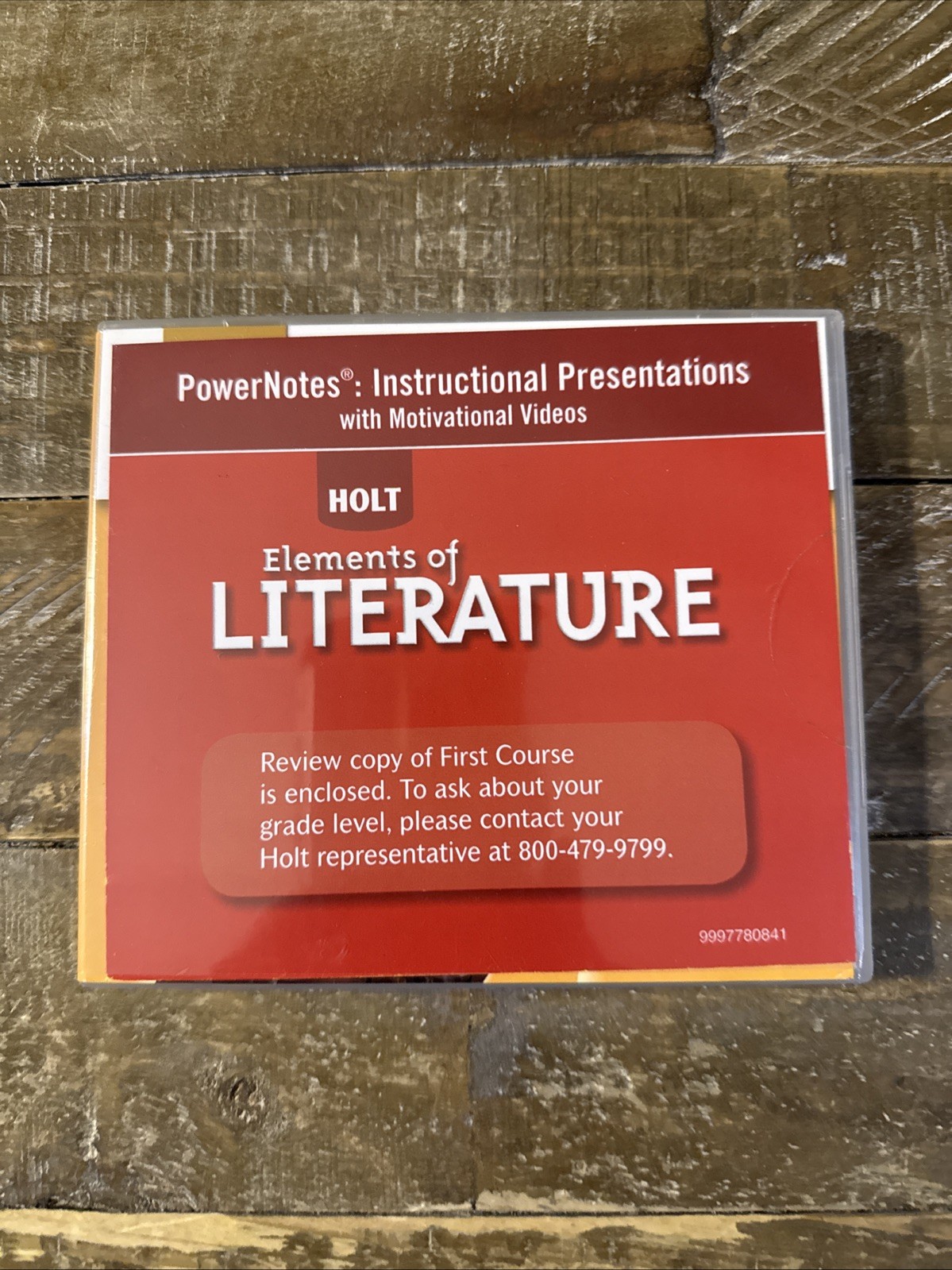 Holt Elements Of Literature PC Software
