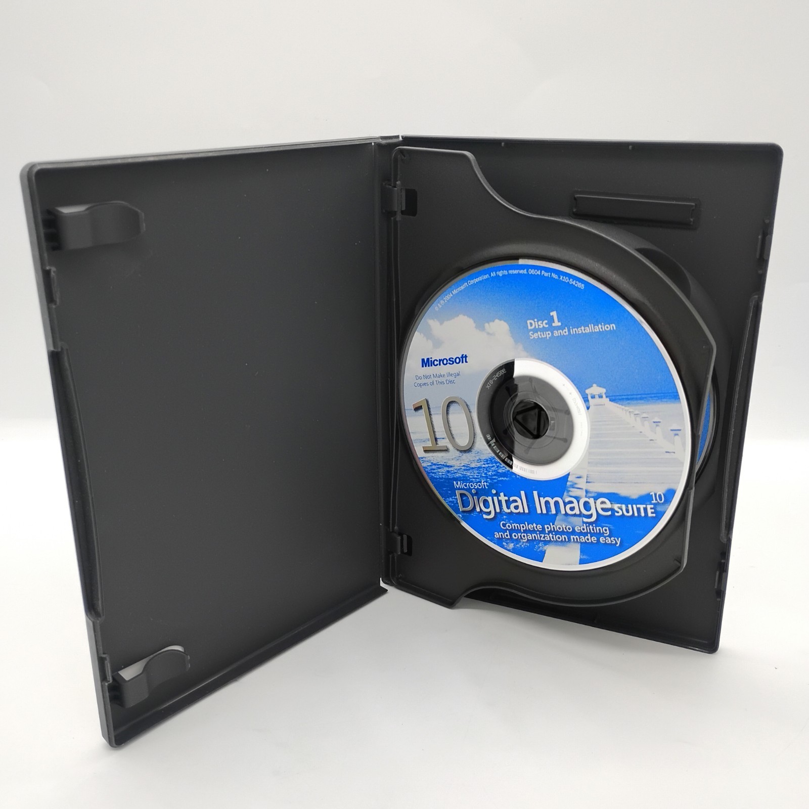 Microsoft Digital Image Suite 10 (Windows PC, 2004, 2-Disc Set) Fast Free Ship