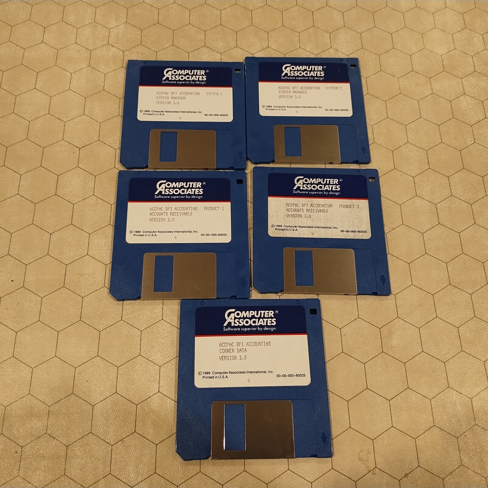 ACCPAC BPI Accounting Accounts Receivable Version 3.0, Computer Associates, 1989