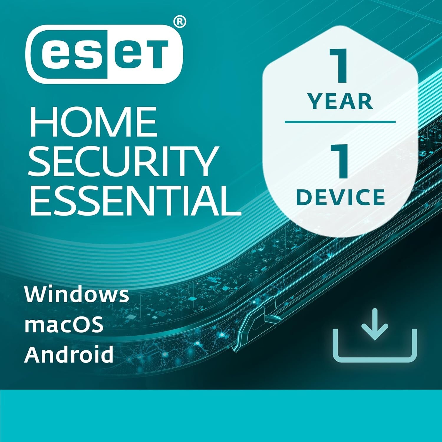 ESET Home Security Essential (Nod32) 2024 1 Device 1 Year