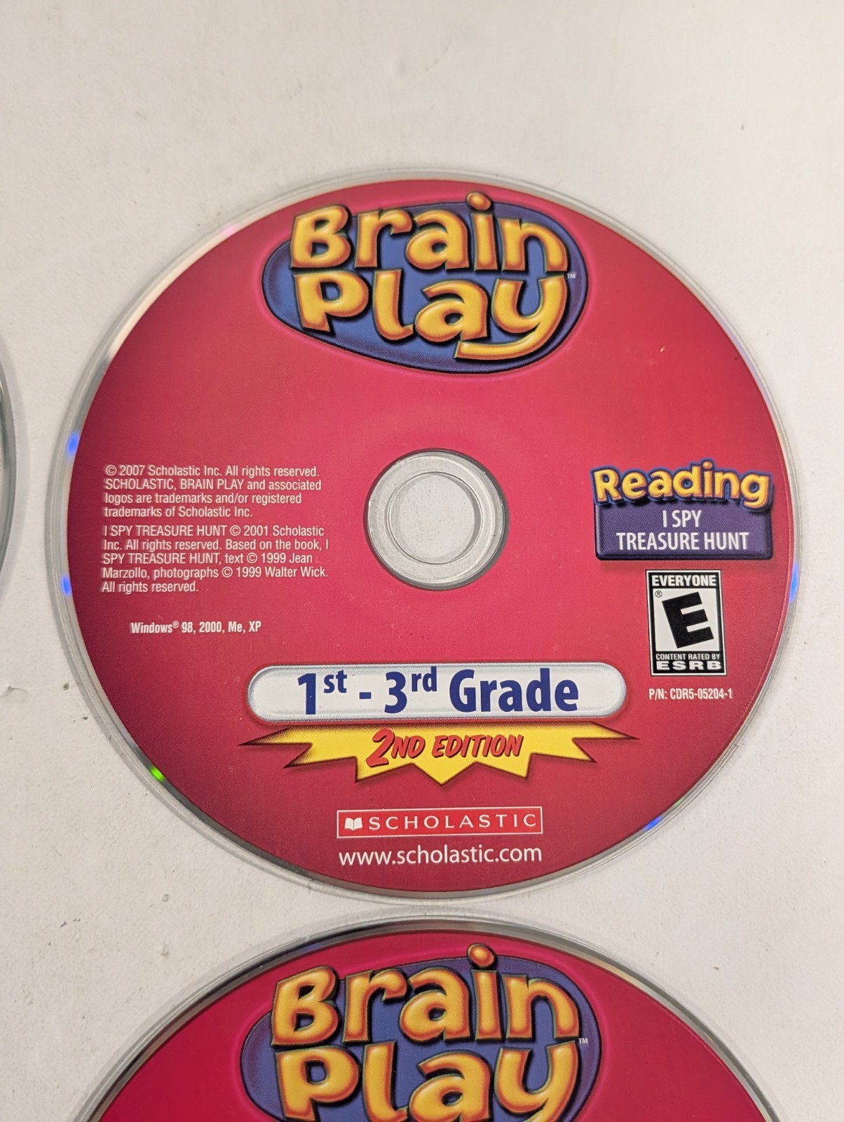4 Loose 2nd Grade Learning PC CD-ROMs | Brain Play Jump Start Reading Math