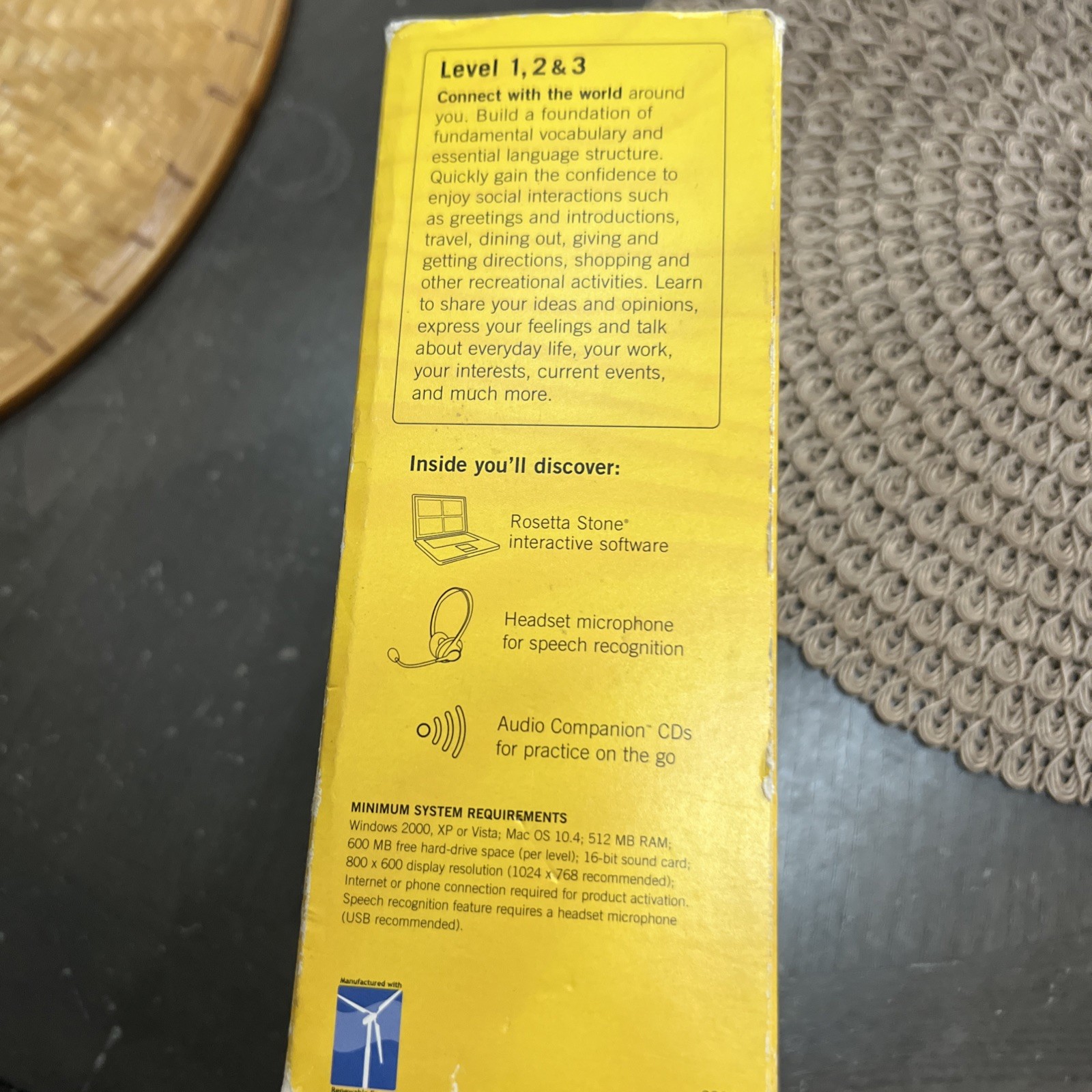 Rosetta Stone Vietnamese level 1 version 3, rare