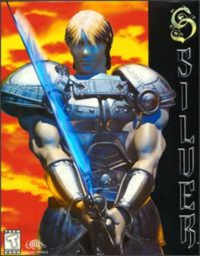Silver PC CD magical kingdom fight evil sorcerer role-playing RPG action game!