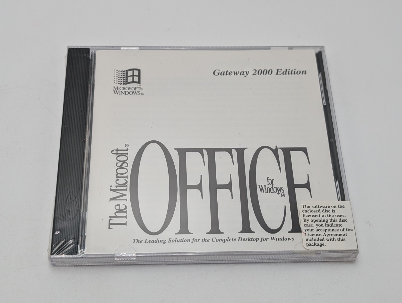 Vintage Microsoft Office CD ROM PC Brand New Sealed Gateway 2000 Edition