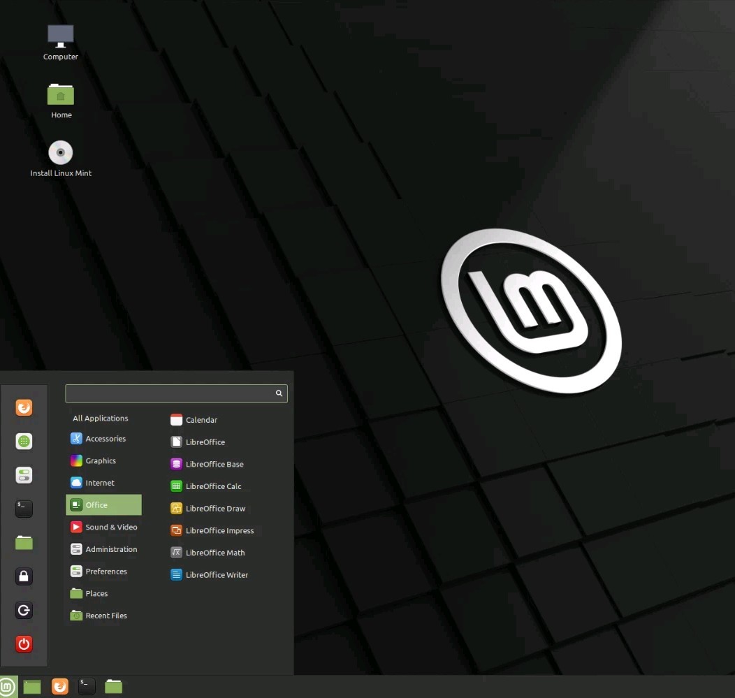 Linux Mint Cinnamon V22.3, 64-bit, Bootable Live and Install USB Flash Drive