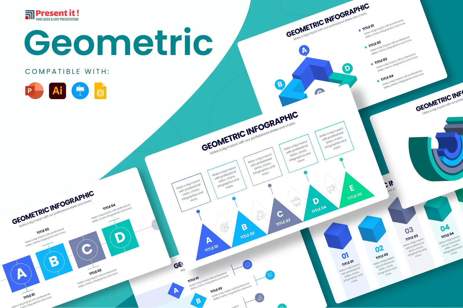 Geometric Infographic | Premium Infographics