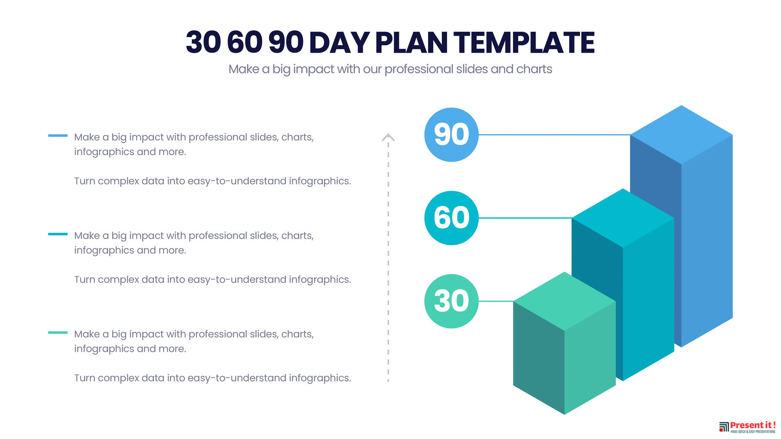30 60 90 Day Plan Infographic Template