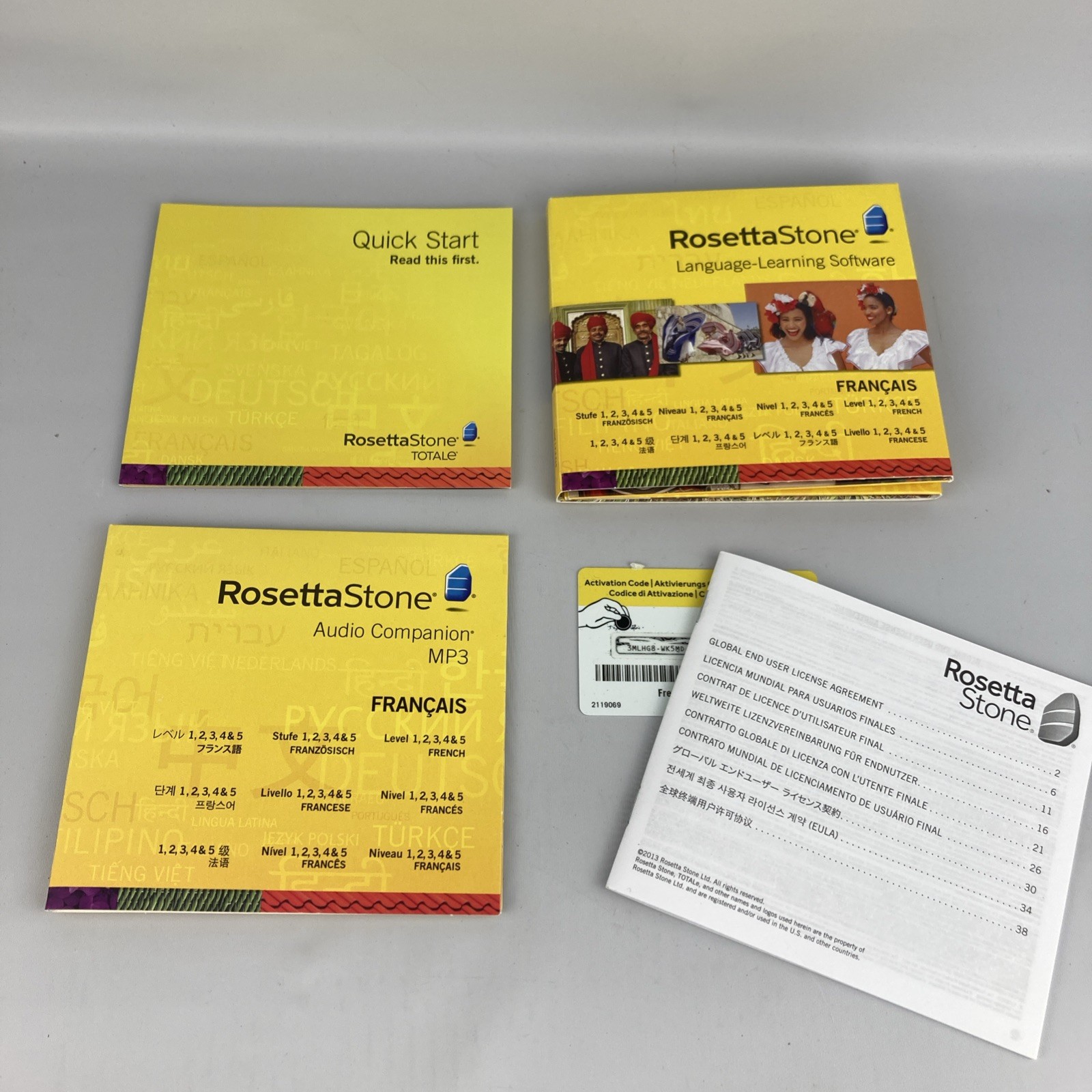Rosetta Stone V4 TOTALe: French Level 1-5 Set for PC, Mac
