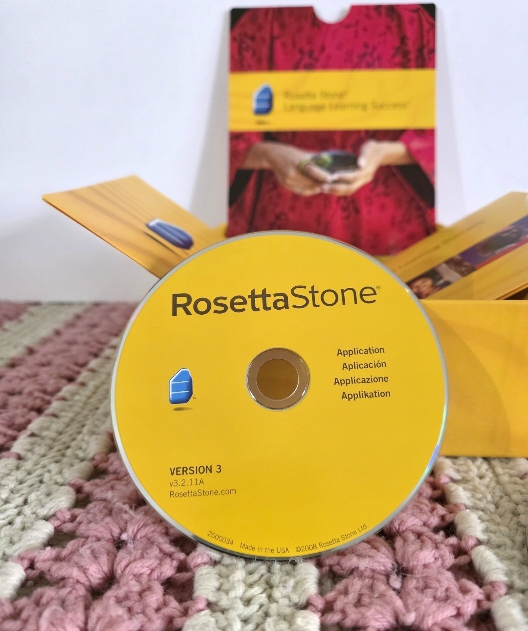 Rosetta Stone Espanol Spanish Level 1&2 Software PC/Mac CD ROM Latin