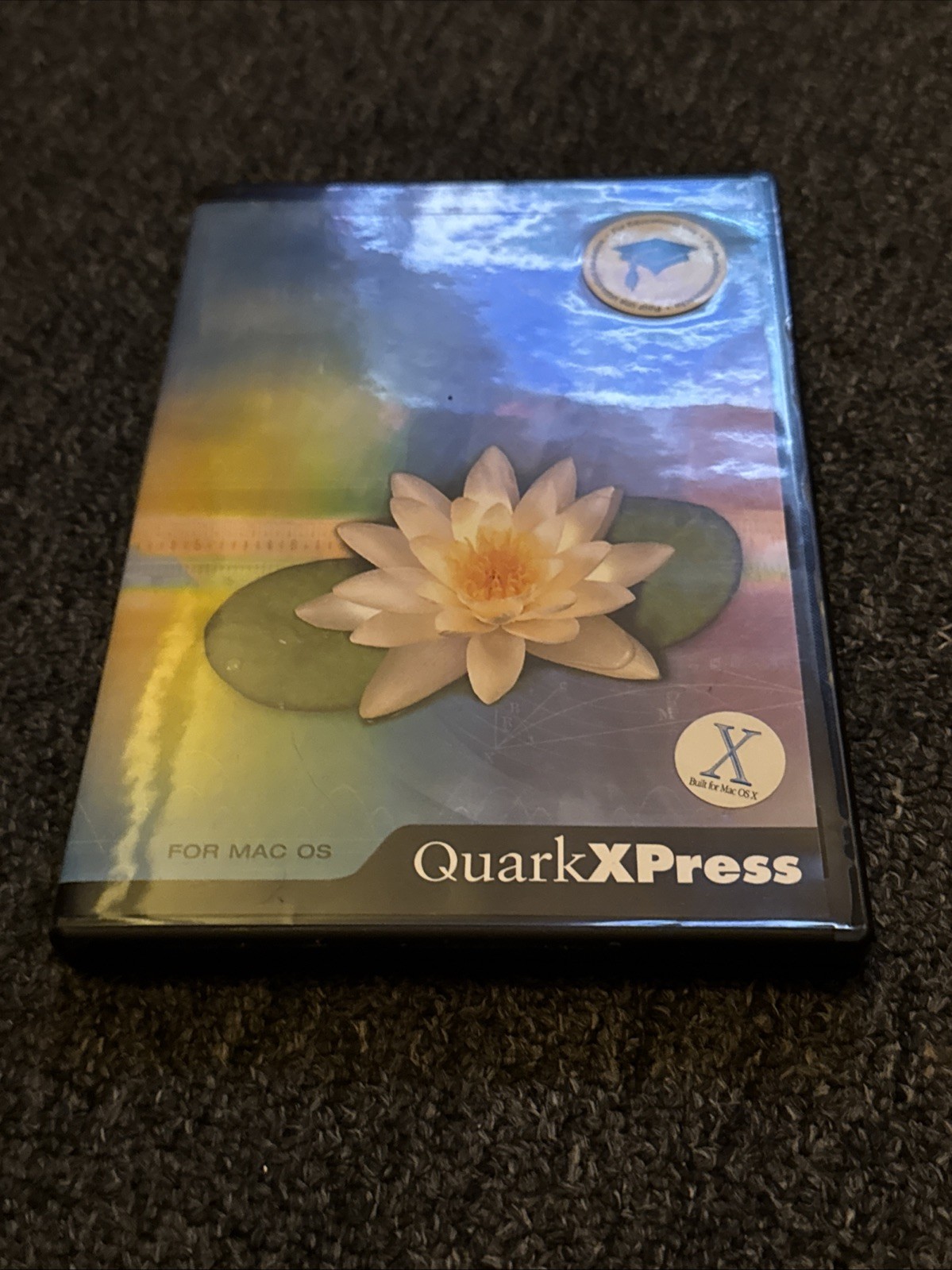 QUARK XPRESS 6.0 CD ROM SOFTWARE MAC OS 6.1 OSX 10 Express Design Educational