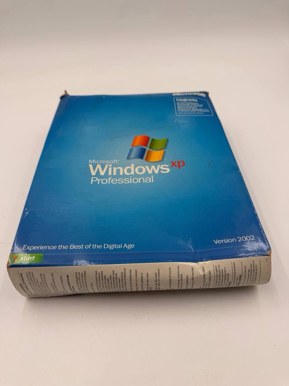 Microsoft Windows XP Professional, Retail, UPGRADE – Pre-Owned, Good Condition