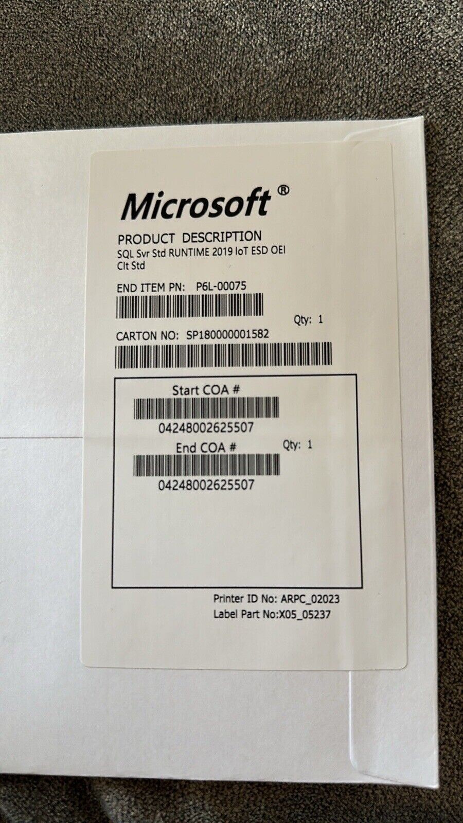 SQL SERVER 2019 STD 24 Core + Ultimited CALS