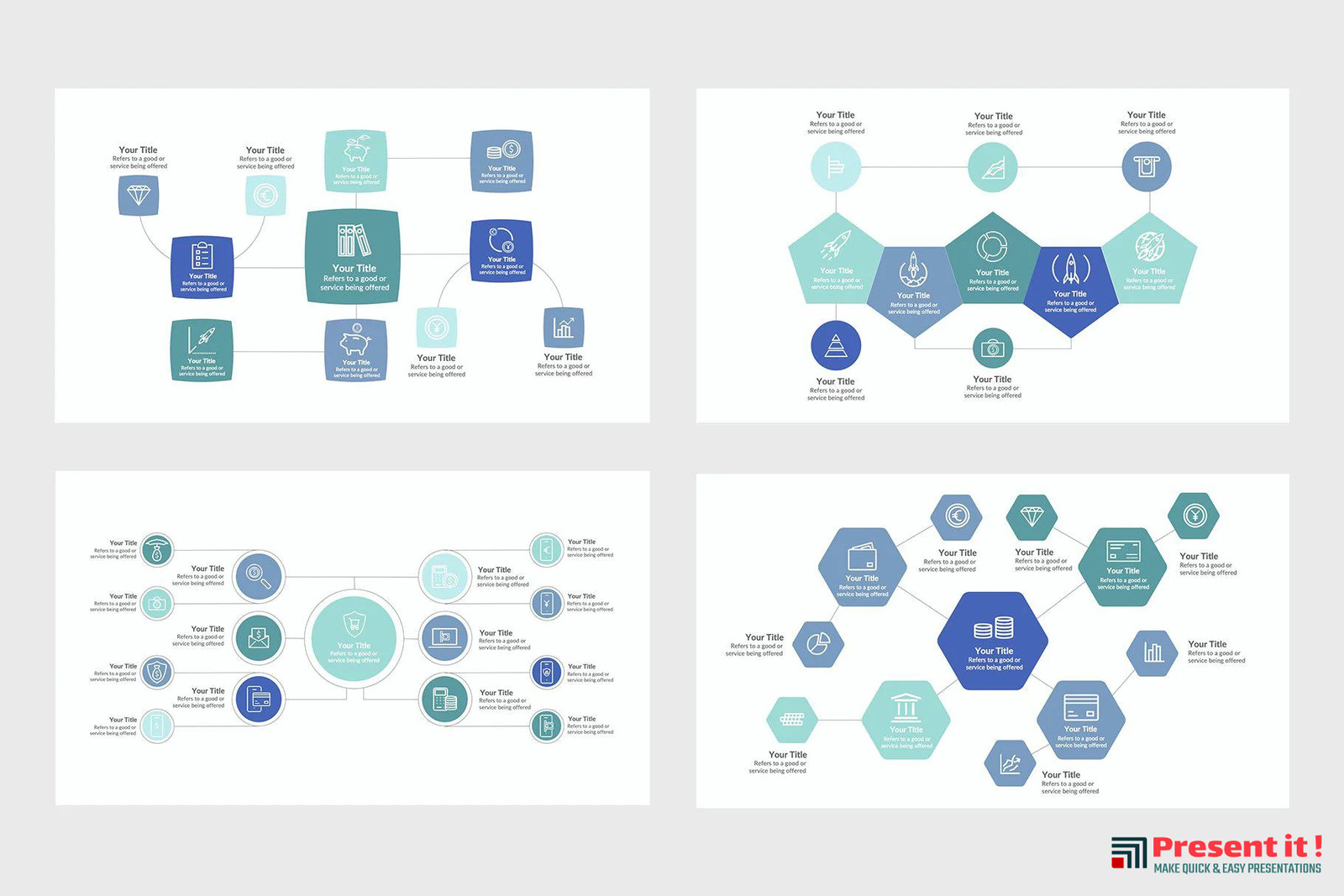 Mindmap Infographics Templates