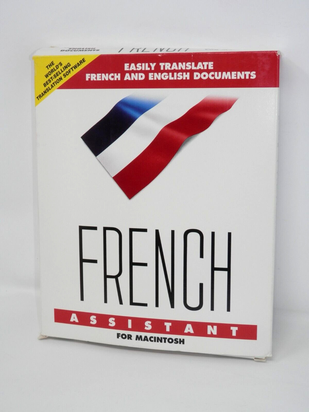French Assistant Translation Software for MAC 3.5″ Floppy Translate to English