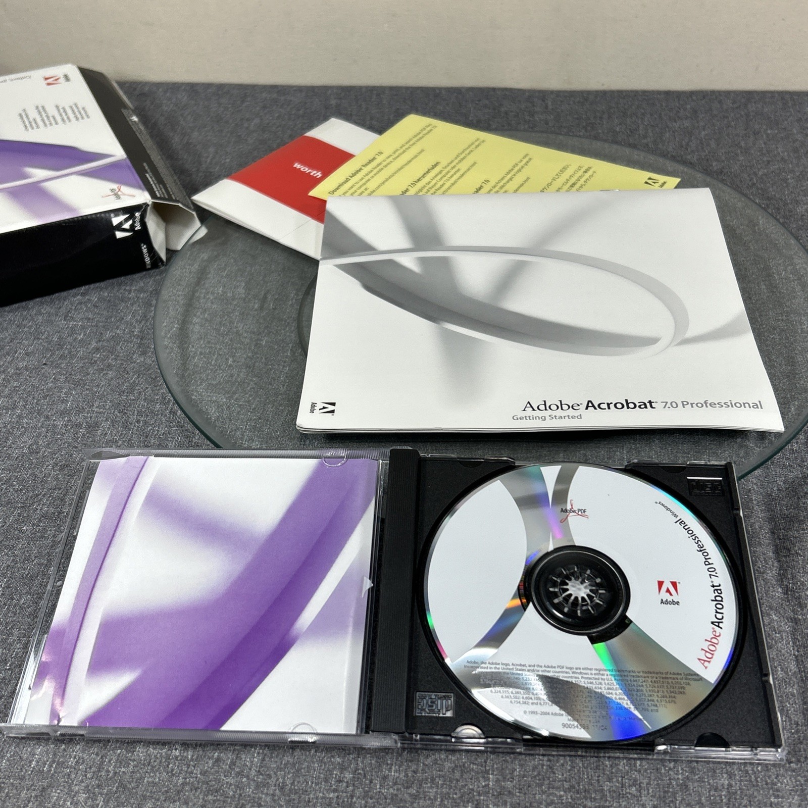 Adobe Acrobat 7.0 Professional for Windows 22020213 Has Serial number Used*