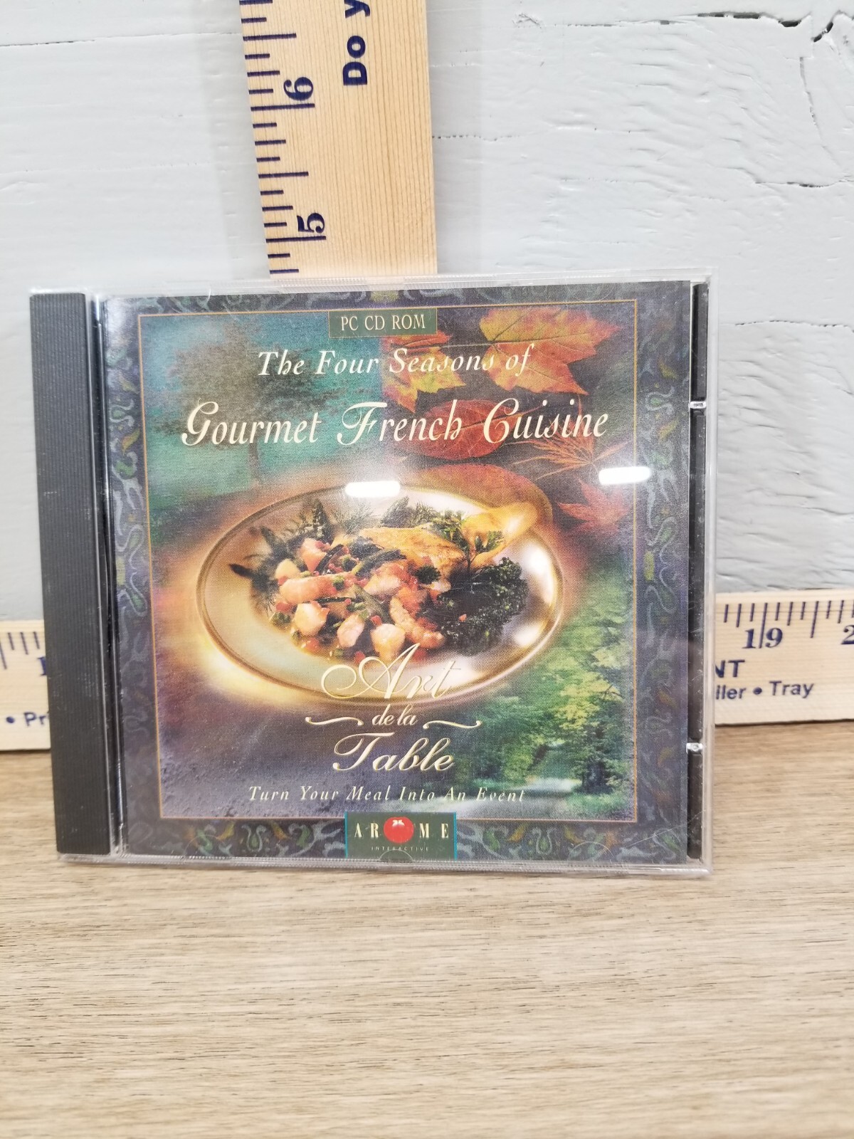 The Four Seasons Of Gourmet French Cuisine CD-Rom For PC