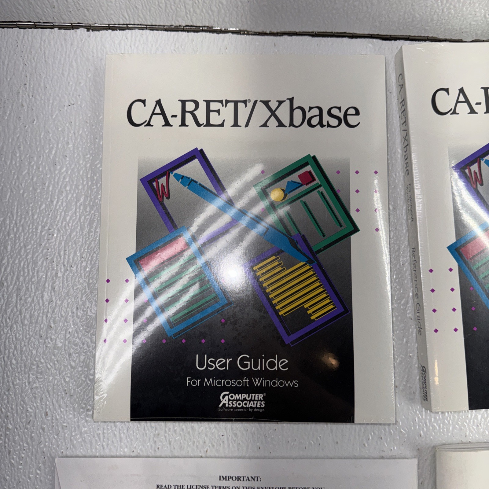 Vintage CA-Ret/ Xbase Visual Report Writer Computer Associates Rare