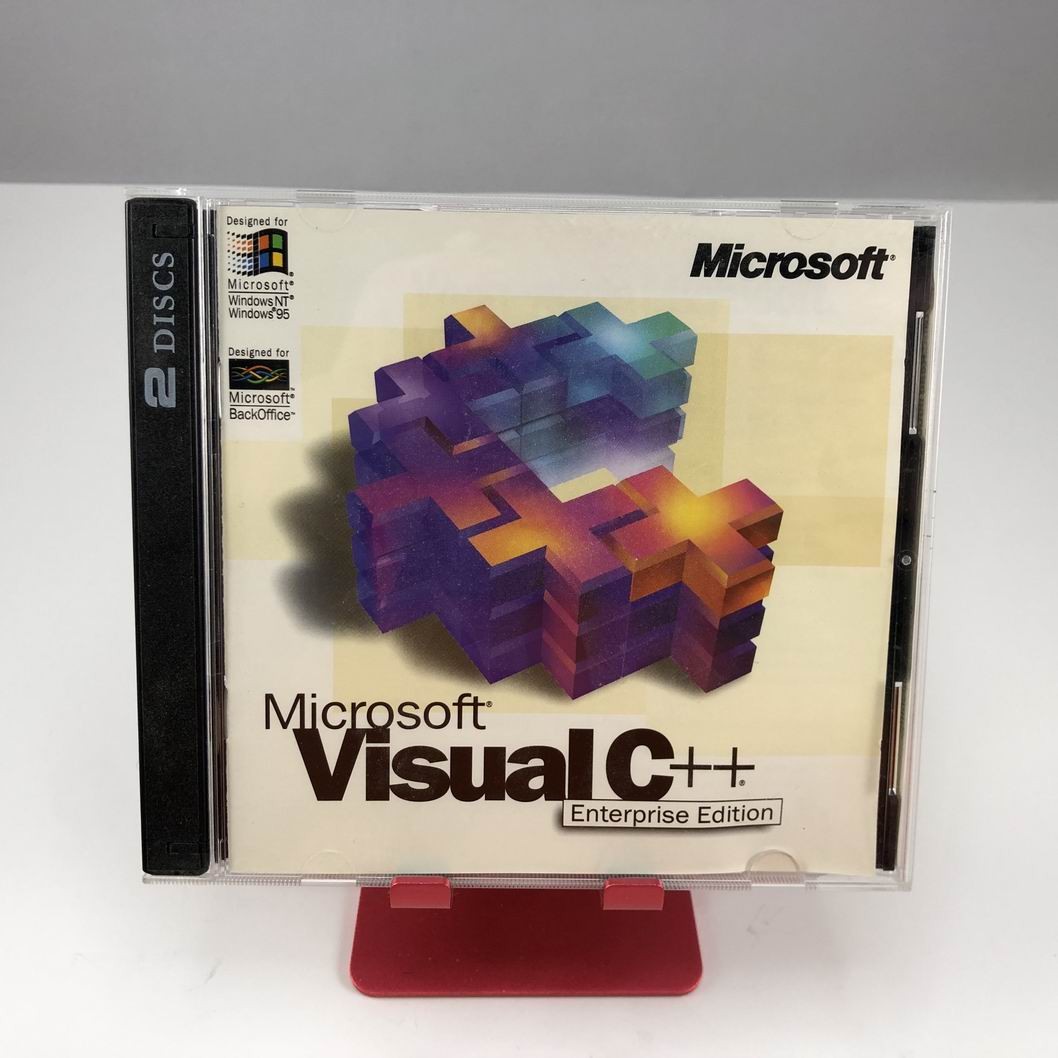 MICROSOFT VISUAL C++ Enterprise Edition 5.0 For Windows 95/98/NT ~ 2 CD-ROM Set