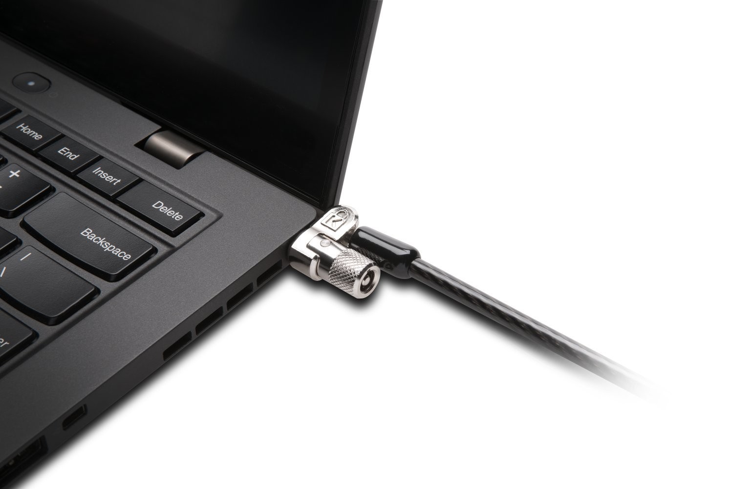 Kensington T-Bar Standard Keyed Lock Slot for Laptops, Durable Small, Silver