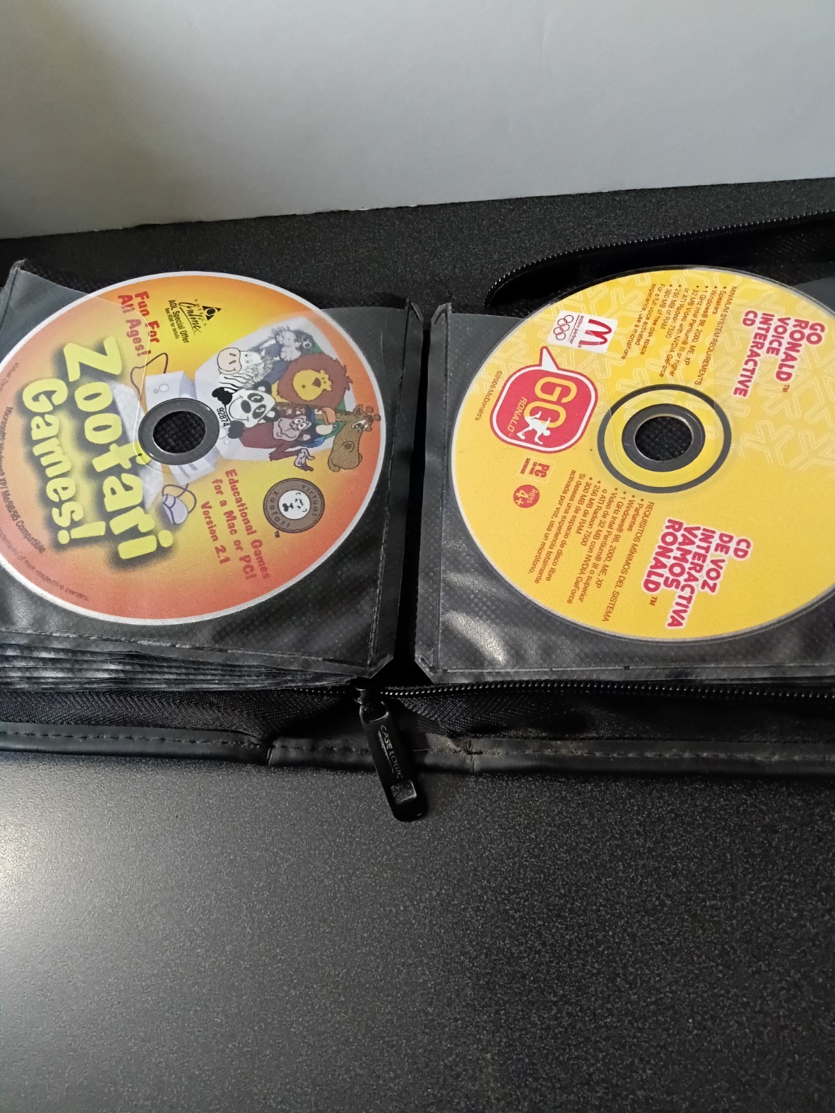 Case of Children Educational CD-ROM Game Lot
