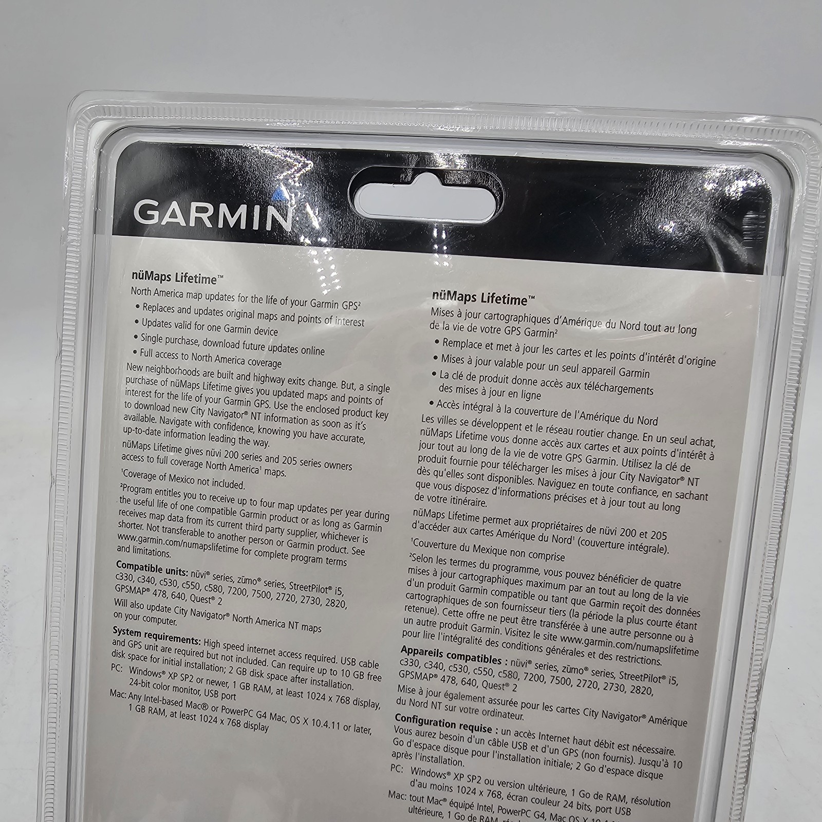 Garmin nuMaps GPS Navigation Lifetime Maps Card Nuvi Zumo – NEW