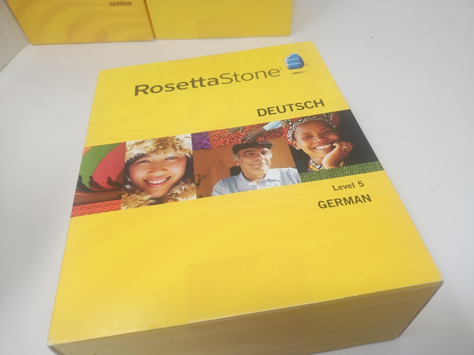 Rosetta Stone Deutsch German Complete Level 1-5 New Headphones(2 pair) #5 sealed