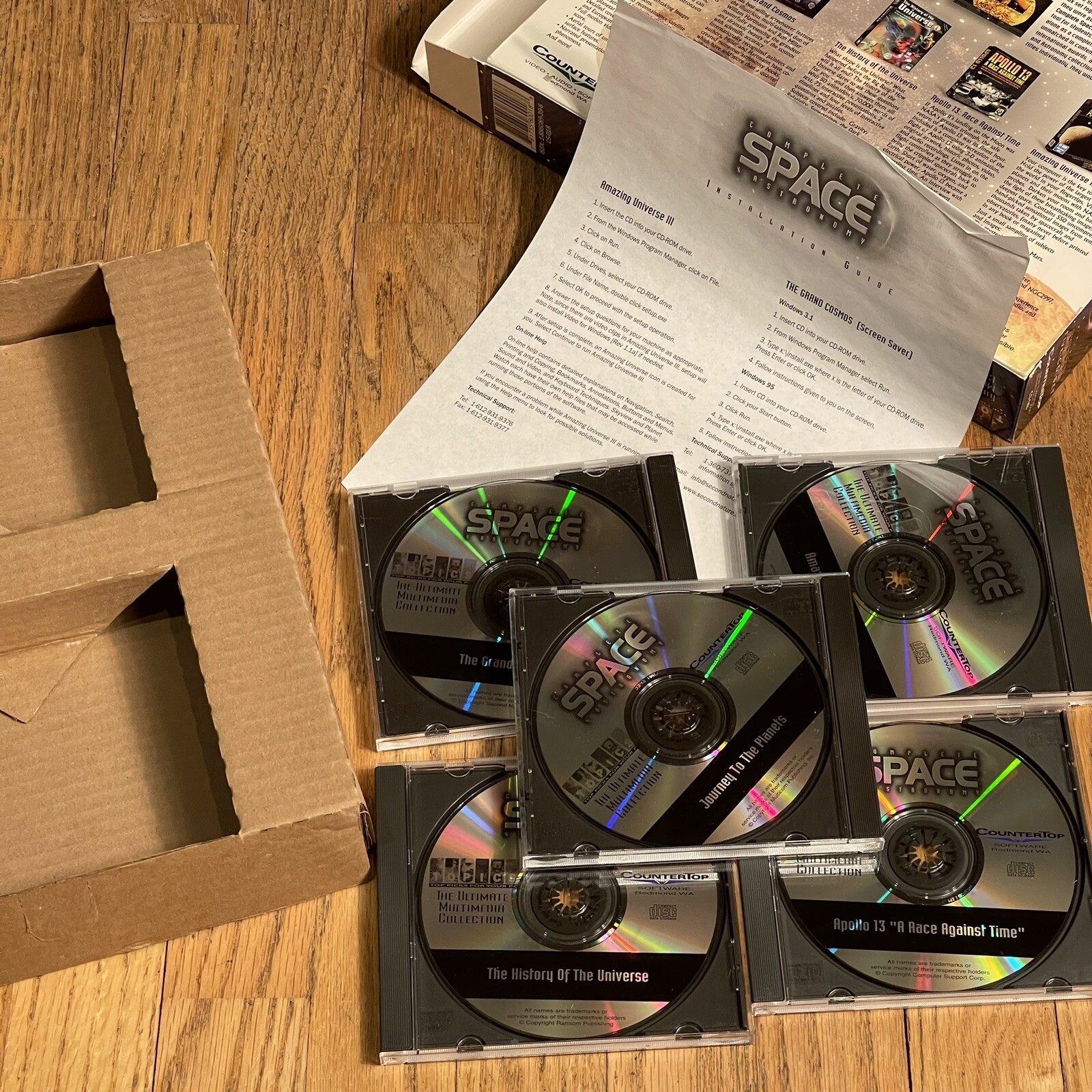 Topics Entertainment Complete Space and Astronomy (PC CD ROM) Software