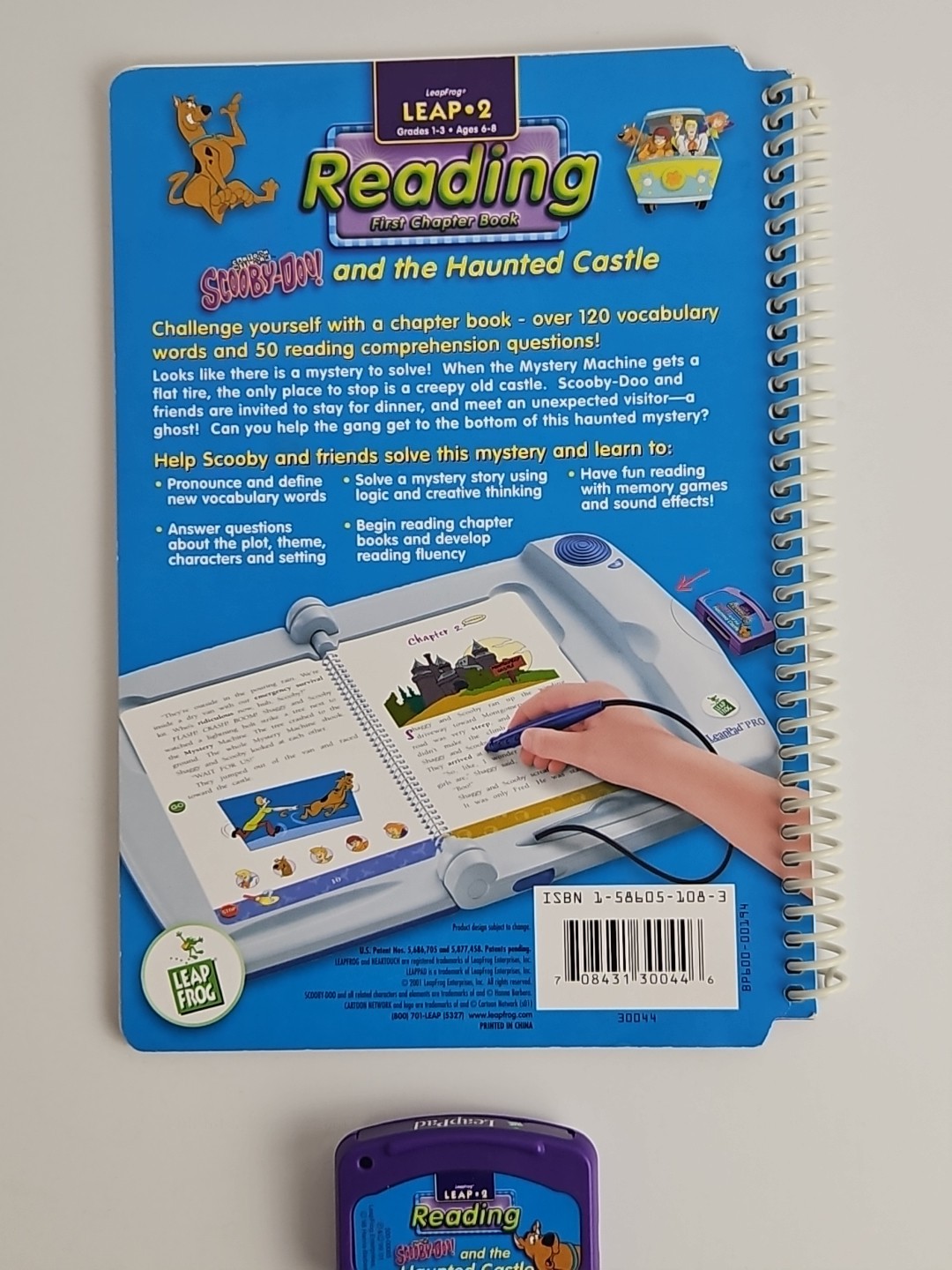 Leapfrog Leap2 Reading Scooby-Doo & The Haunted Castle Book & Cartridge Ages 6-8