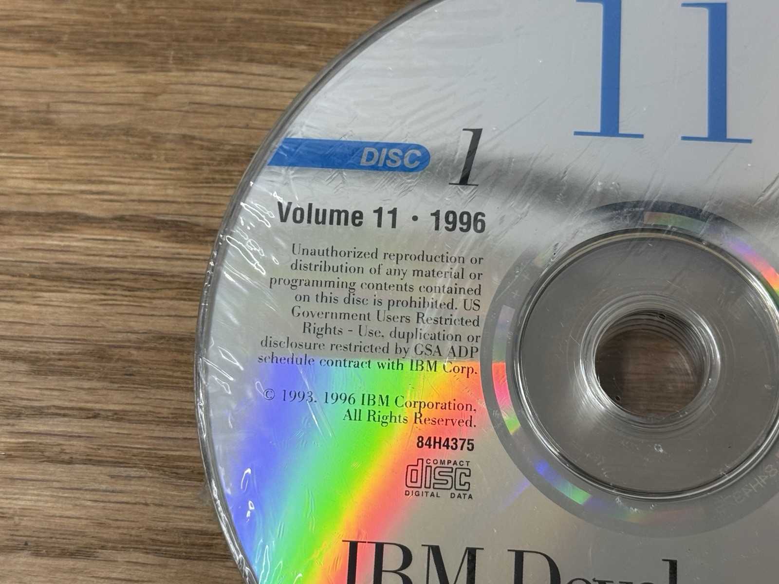 Rare NEW SEALED CD DISCS IBM Developer Connection for OS/2 Vol 11 1996
