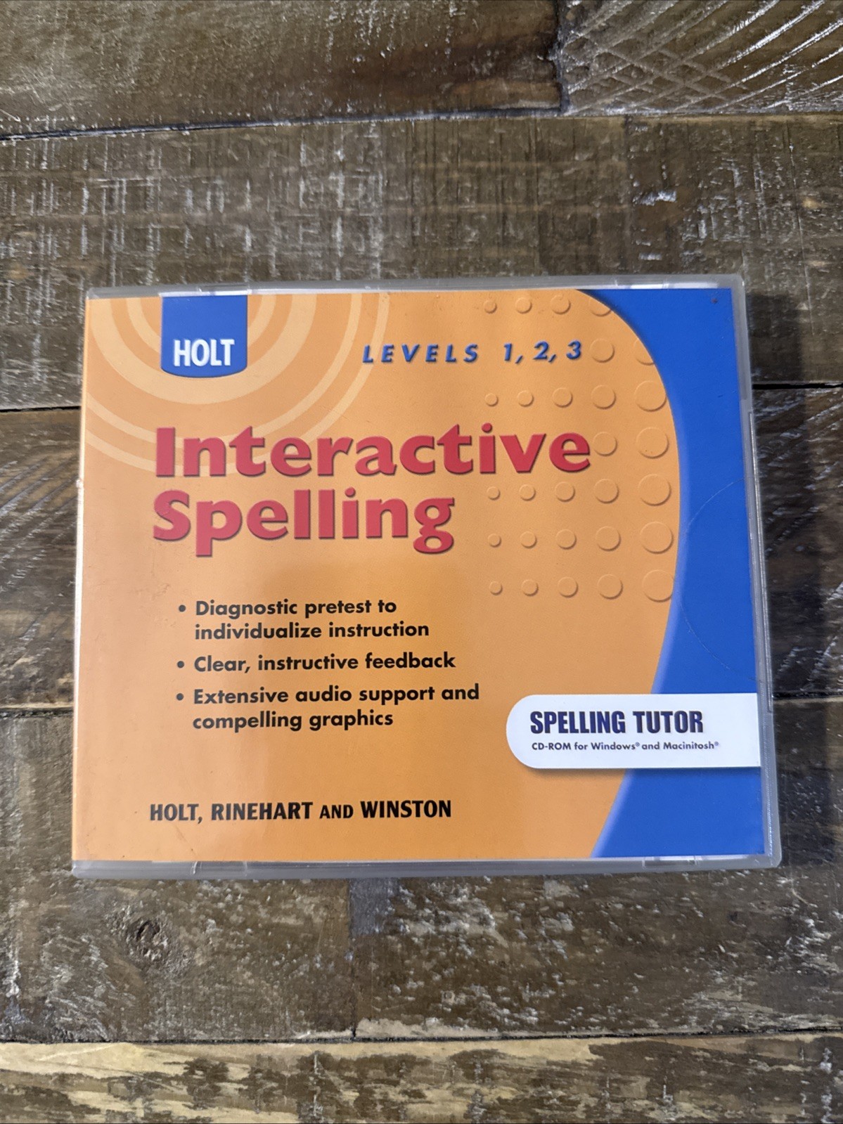 Holt Interactive Spelling Levels 1-3 PC Software
