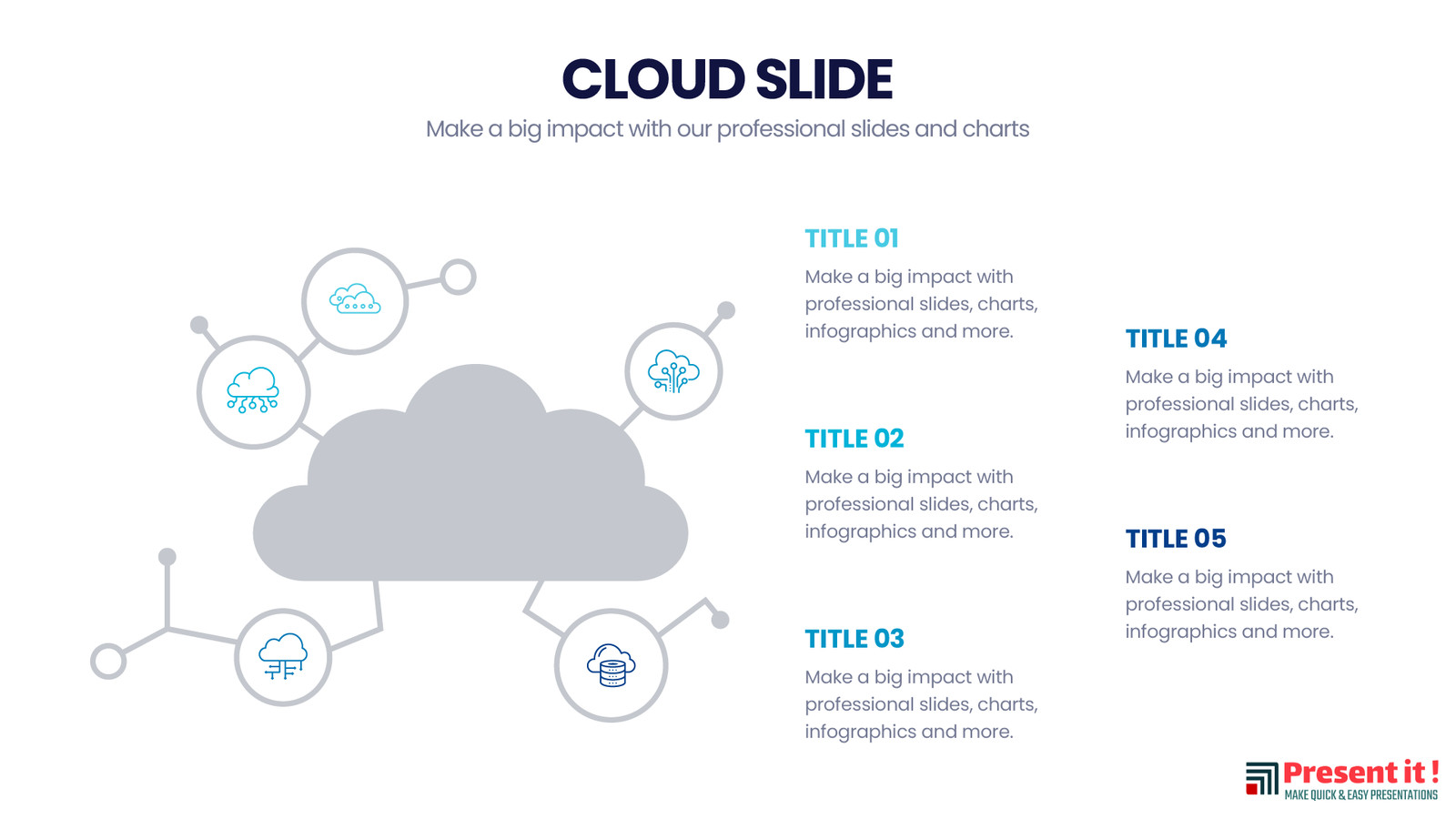 Cloud Infographic Slides Templates