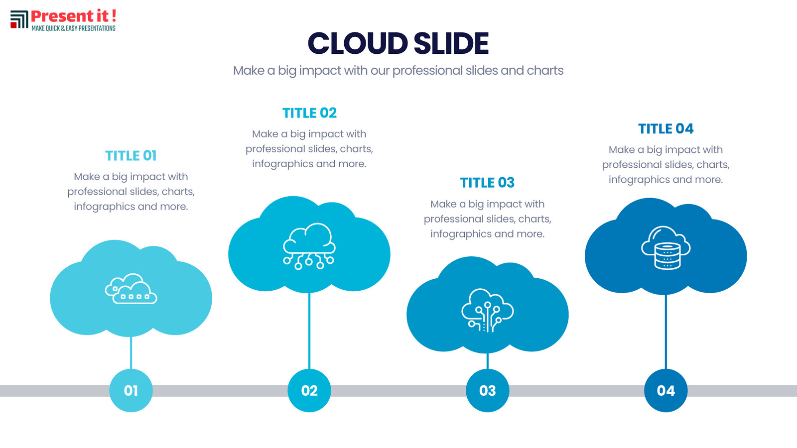 Cloud Infographic Slides Templates