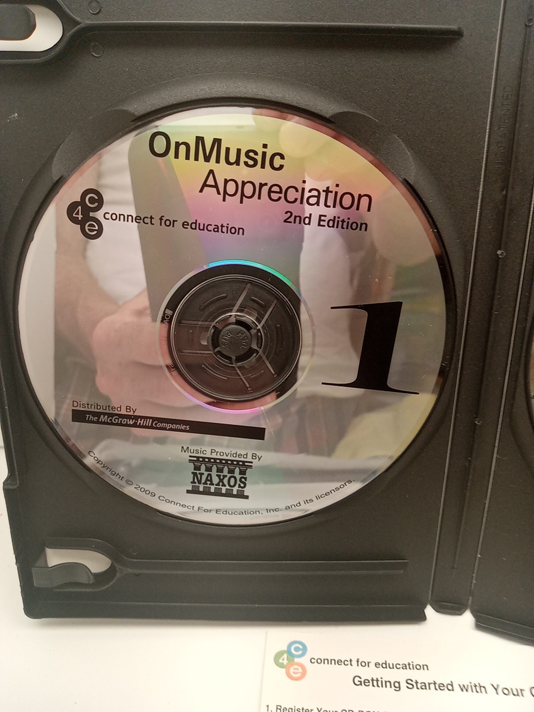 OnMusic Appeciation – 2nd Edition (PC CD Rom, 2009)