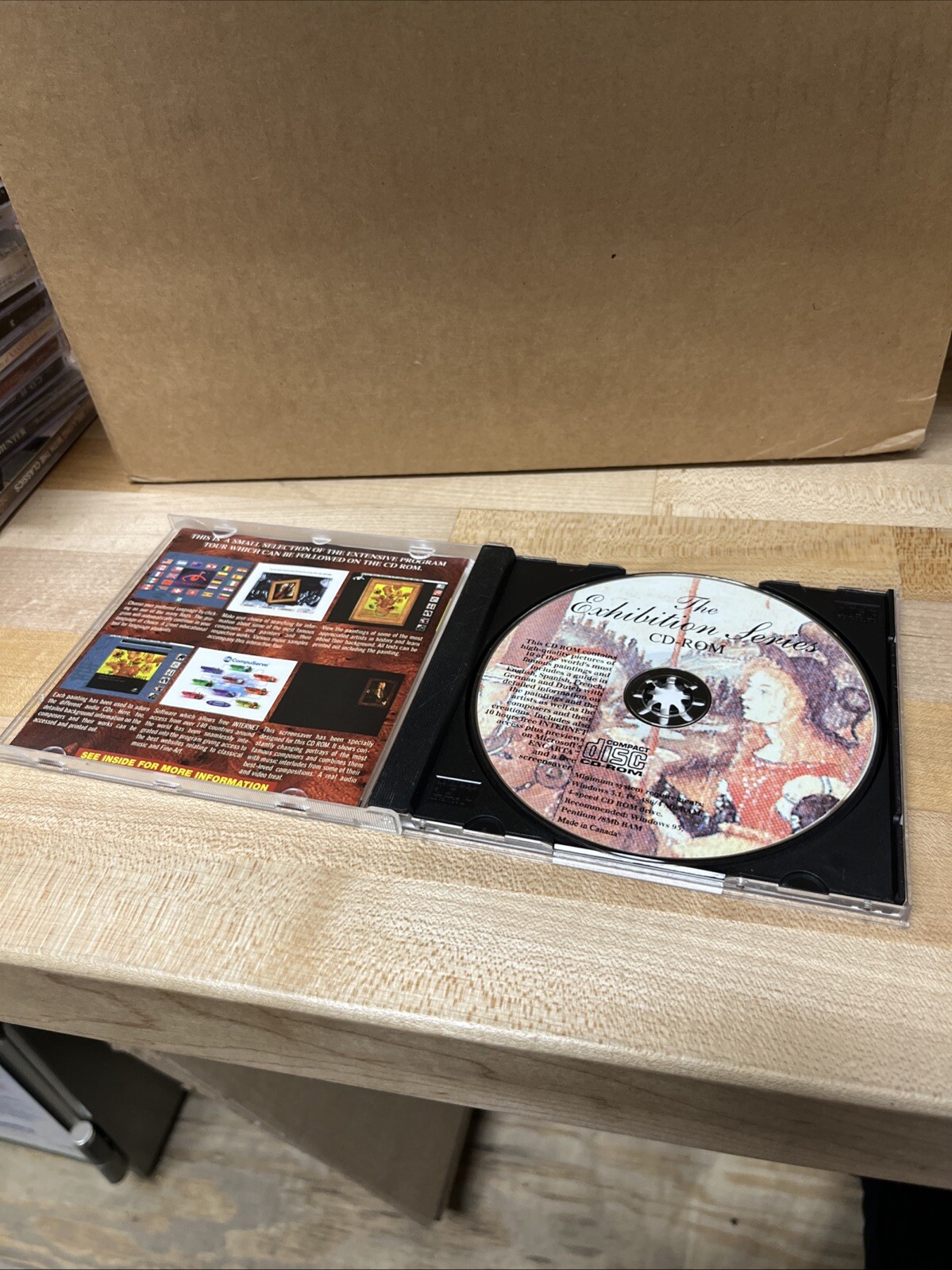 Discover Classical Music And Fine-Art Multimedia Experience Black Dot CD-ROM A22
