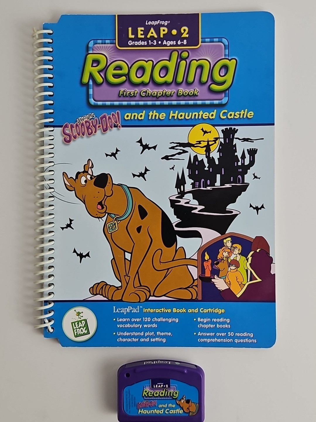 Leapfrog Leap2 Reading Scooby-Doo & The Haunted Castle Book & Cartridge Ages 6-8