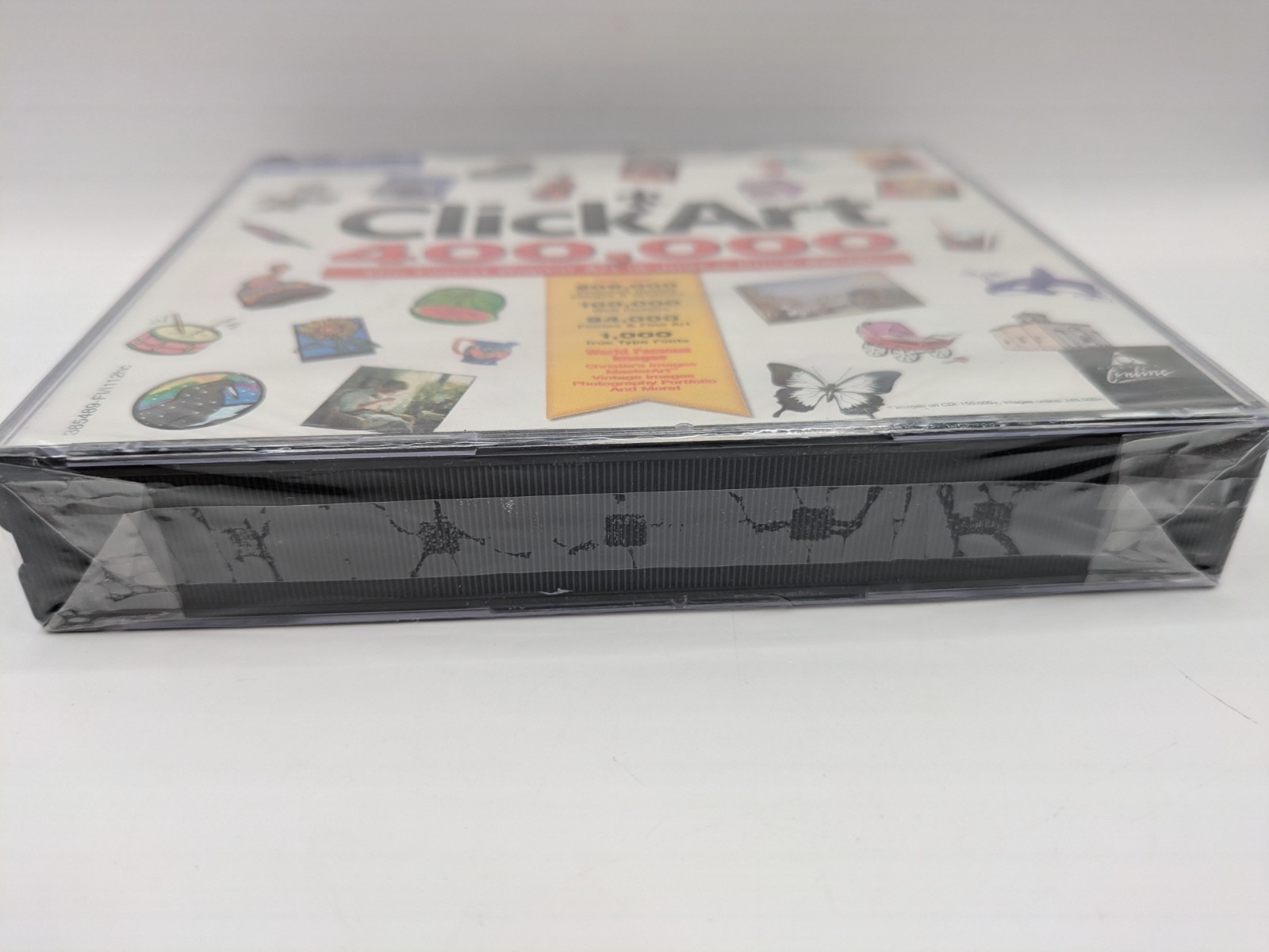 ClickArt 400,000 by Broderbund Vintage Clipart CD-ROM No keycode – BRAND NEW!